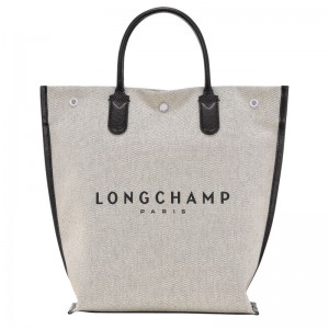 Grey Longchamp Essential M Women's Tote Bags | 3467-NBWYV