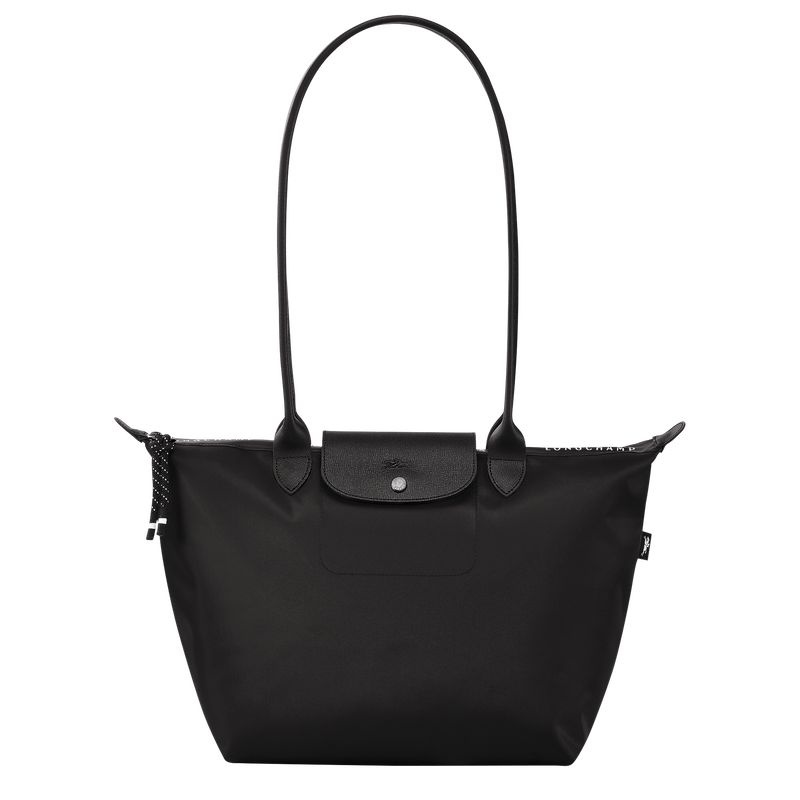 Black Longchamp Le Pliage Energy L Women\'s Tote Bags | 9605-QVTAP