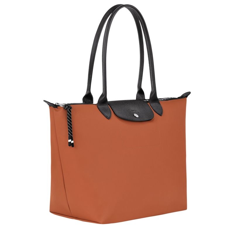 Brown Longchamp Le Pliage Energy L Women's Tote Bags | 5390-JGFNV