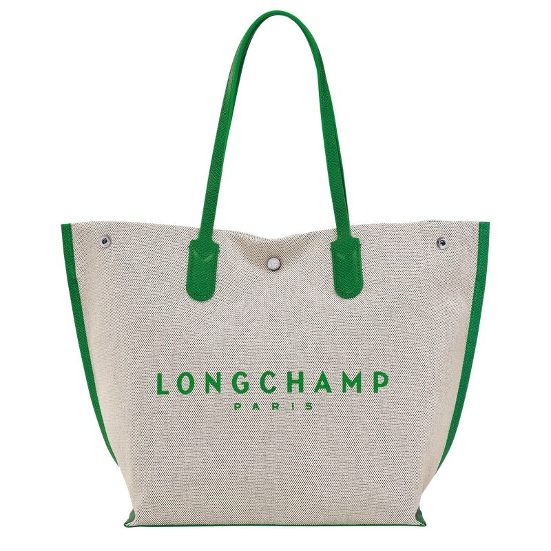 Green Longchamp Essential L Women\'s Tote Bags | 1674-ROIYS