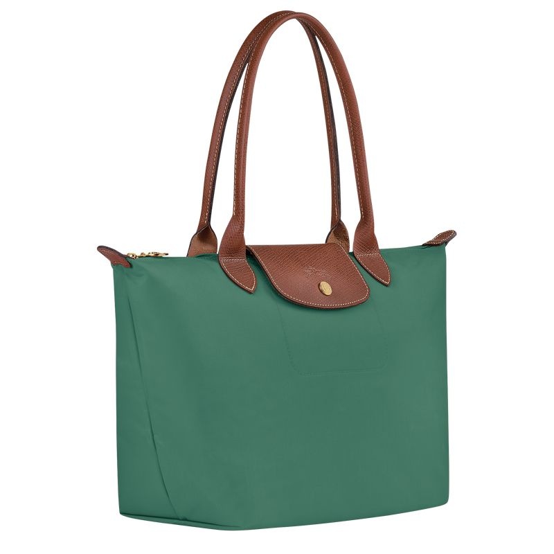 Olive Longchamp Le Pliage Original M Women's Tote Bags | 2169-KYNXH