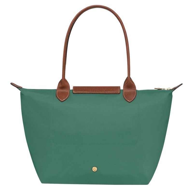 Olive Longchamp Le Pliage Original M Women's Tote Bags | 2169-KYNXH