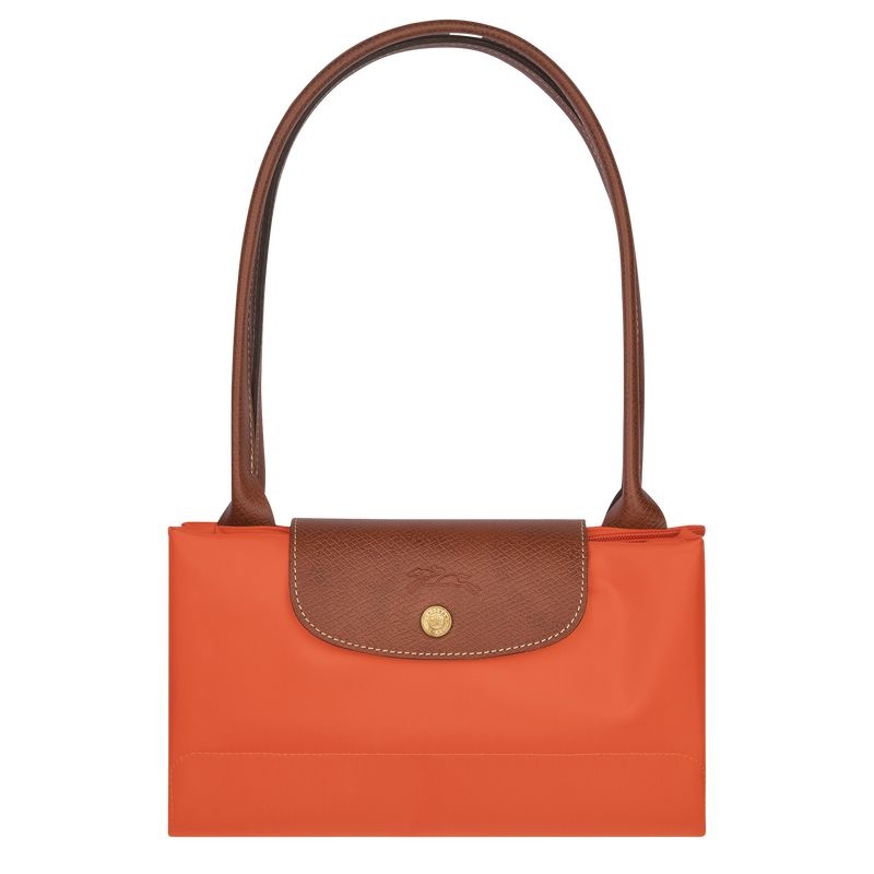 Orange Longchamp Le Pliage Original L Women's Tote Bags | 5012-DSGCT