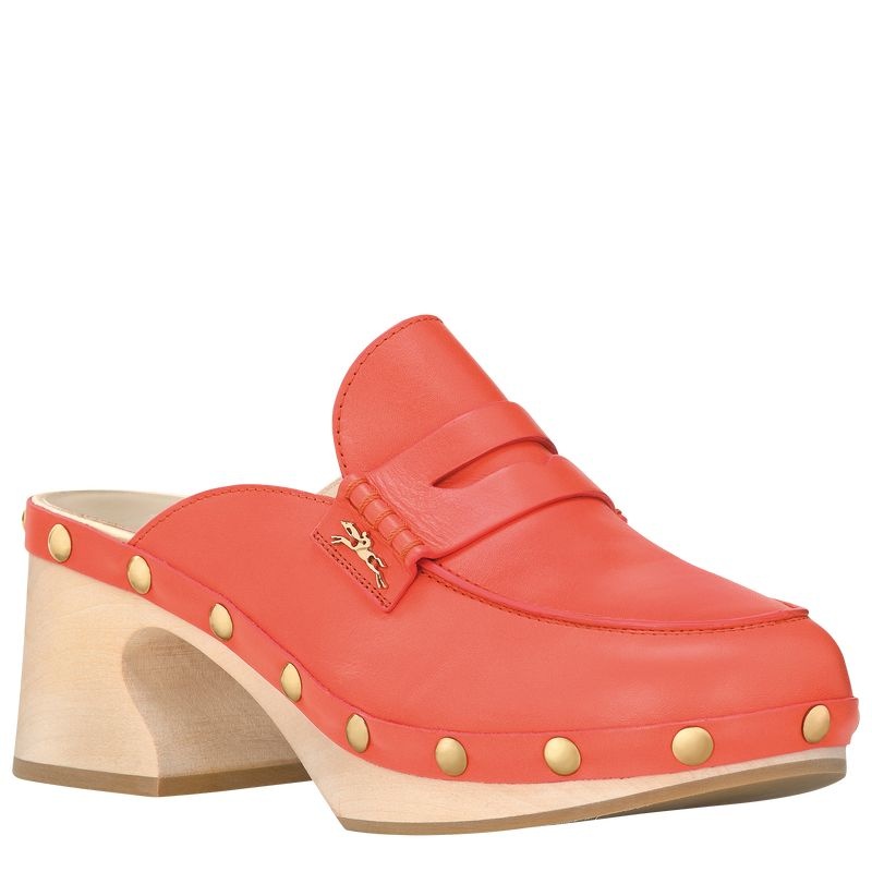 Rose Longchamp La Cigale Women's Clogs | 0345-PISQM